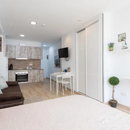 公寓 Studio Westerling Beach Next To Las Canteras *